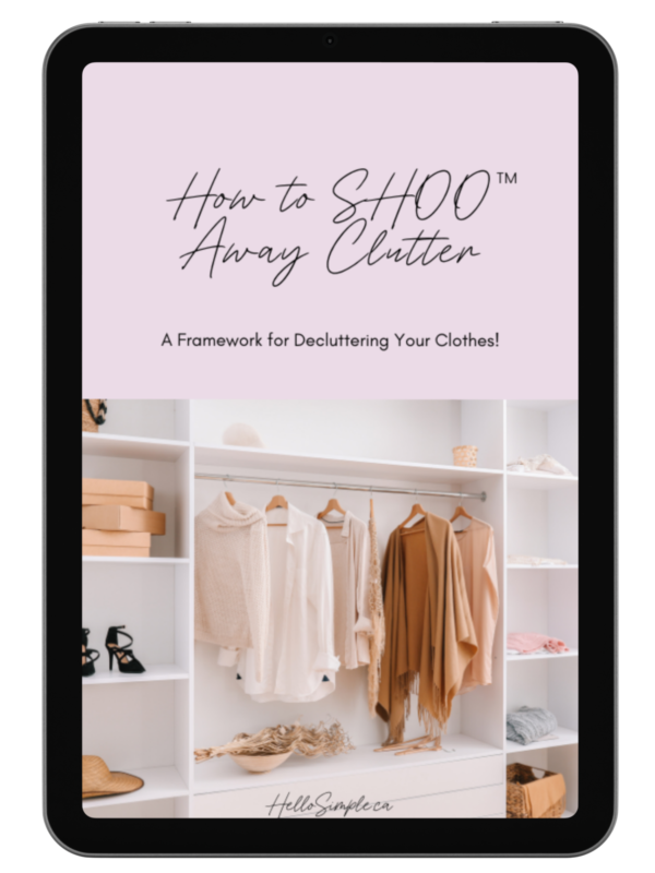 How to SHOO Away Closet Clutter - Your Ultimate Guide